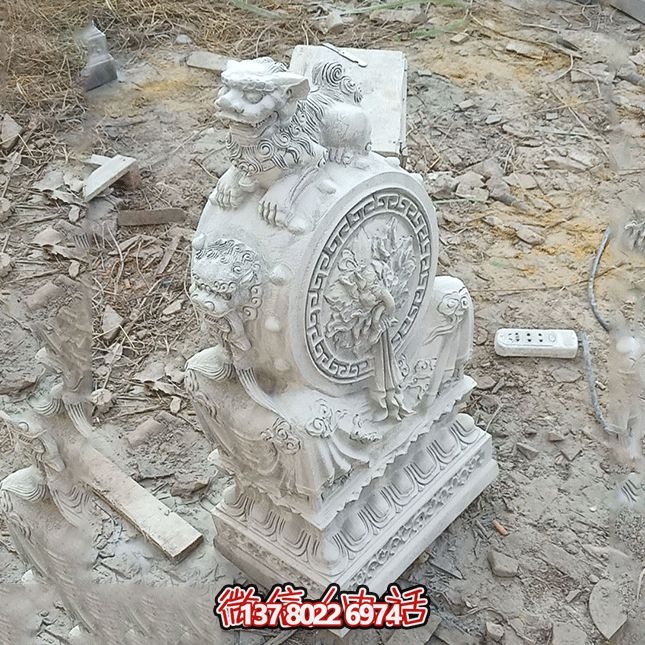 非凡的石雕獅子雕塑,點(diǎn)綴精致的庭院別墅 非凡的石雕獅子雕塑,點(diǎn)綴精致的庭院別墅