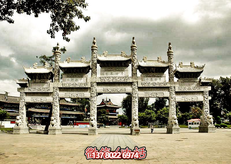 五門浮雕牌坊,美化大型景區(qū)廣場 五門浮雕牌坊,美化大型景區(qū)廣場