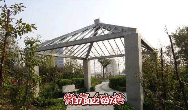花崗巖石雕涼亭，點綴精彩的戶外空間