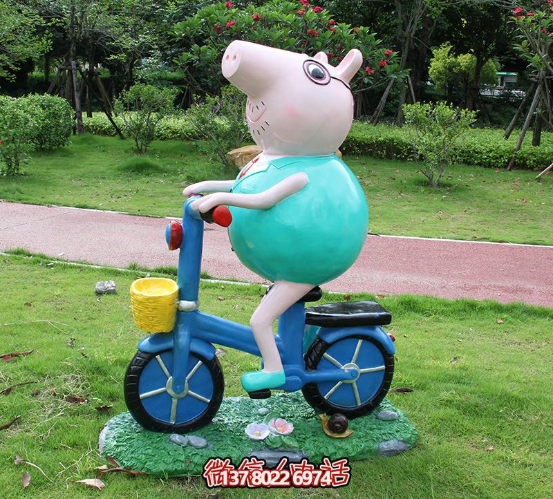 玻璃鋼雕塑裝置，點綴公園景觀