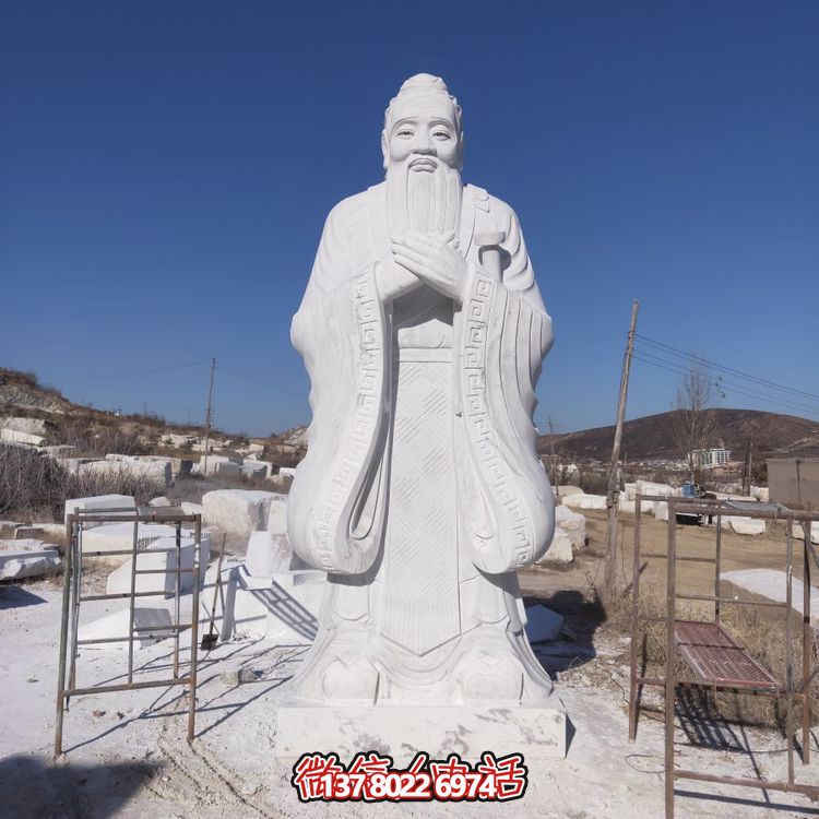 漢白玉雕塑——傳承歷史文化，喚起名人記憶