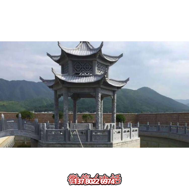 精美大理石雕塑涼亭，把藝術(shù)與實(shí)用完美結(jié)合