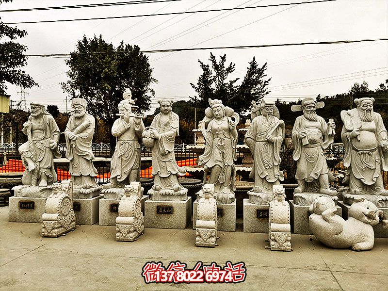 游覽大理古城，欣賞至尊神佛石雕八仙雕塑