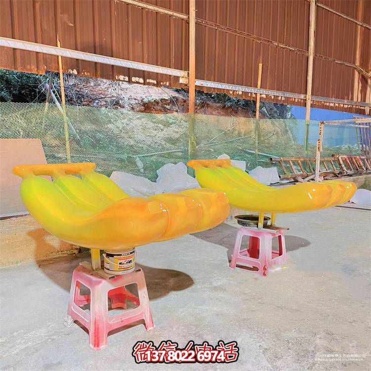 玻璃鋼仿真香蕉雕塑生態(tài)園農場水果裝飾擺件雕塑